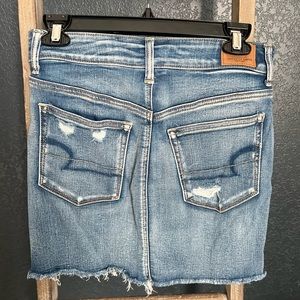 American Eagle mini denim skirt